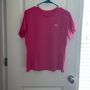 PINK UNDER ARMOUR SHIRT